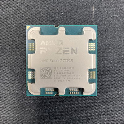 【大宮店】中古  AMD Ryzen 7 7700X (AM5/4.5GHz/40M/C8/T16/105W 152463 