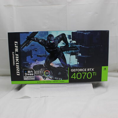 【通販センター】中古  玄人志向 GG-RTX4070Ti-E12GB/EX/TP2（RTX4070Ti 12GB） 3480040008 