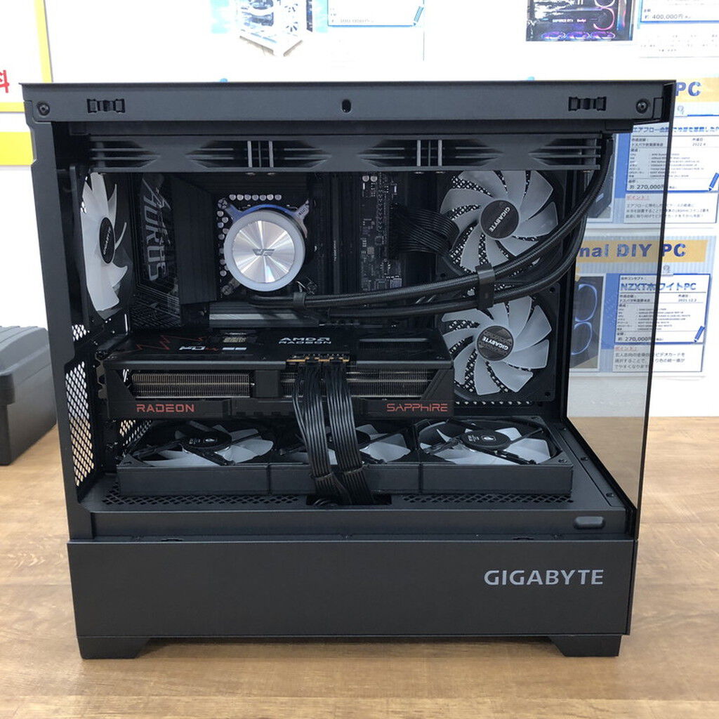 265KF、 RX9070搭載、自作デスクトップPC 中古 自作PC(Ultra 7 265KF/32GB/SSD1TB/RX9070) 5160000948 （373295