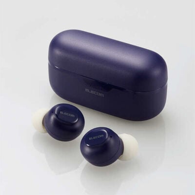 エレコム  LBT-TWS16NV (完全ワイヤレスBluetoothヘッドホン ネイビー) 