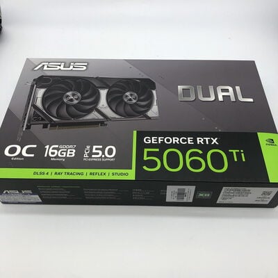 【宇都宮鶴田店】中古  ASUS DUAL-RTX5060TI-O16G (RTX5060Ti 16G) 178229 
