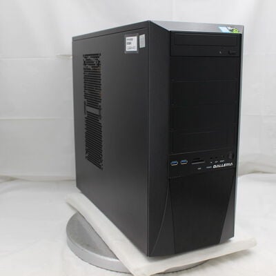 【通販センター】中古  THIRDWAVE GALLERIA KT(Intel Core i7 8700K/32GB DDR4 (PC4)/SSD1TB/DVDマルチ/NVIDIA GeForce RTX 2070 SUPER 8GB /W11H64 MAR) 196820 