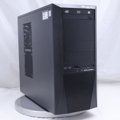 【通販センター】中古  THIRDWAVE GALLERIA KT(Intel Core i7 9700K/16GB DDR4 (PC4)/SSD500GB/BD-RE/NVIDIA GeForce RTX 2070 8GB/W11H64 MAR) 203906 