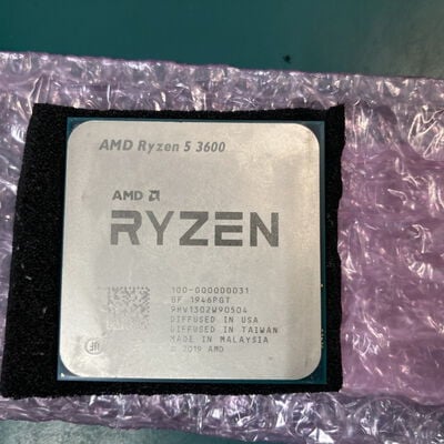 【富山本郷店】中古  AMD Ryzen 5 3600 (AM4/3.6/35M/C6/T12/65W) 140027 
