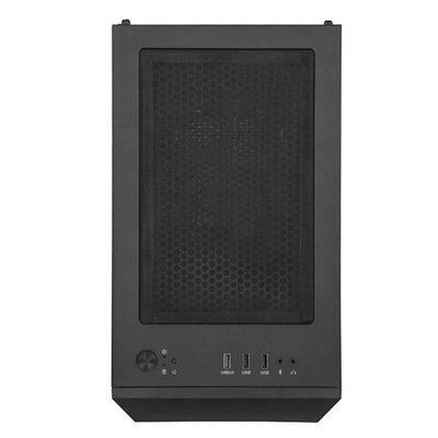 SilverStone  FARA H1M SST-FAH1MB-G (MicroATX ガラスパネル ブラック) 