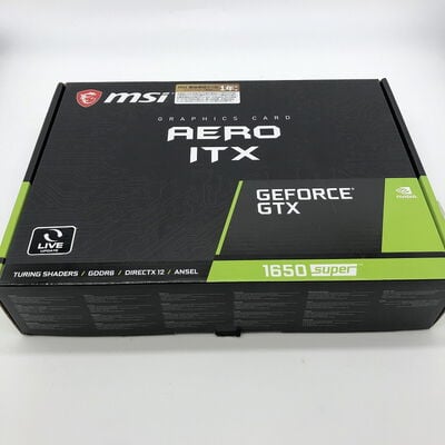 【宇都宮鶴田店】中古  MSI GeForce GTX1650 SUPER AERO ITX  (GTX1650 SUPER 4GB) 5280001111 