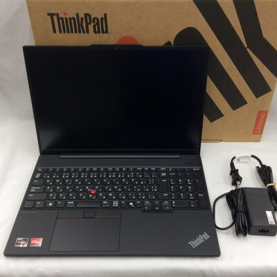 【浜松店】中古  Lenovo ThinkPad E16 Gen 2 AMD (AMD Ryzen5 7535U 2.9GHz/16GB/SSD256GB/-/オンボード/16/1920x1200/Wi-Fi/WEBCAM/W11P64) 176149 