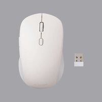 エレコム  M-MY30MBSWH (OSMOD Six USB無線/Bluetooth 静音マウス [6ボタン/Mサイズ] ホワイト) 