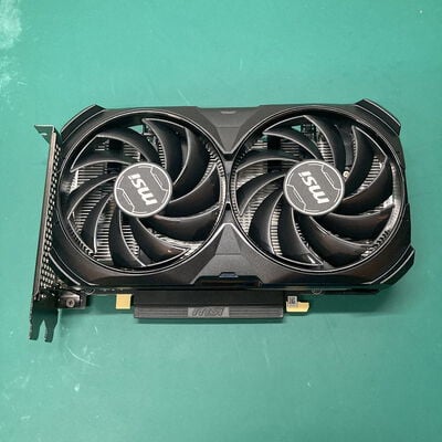 【浦添城間店(沖縄)】中古  MSI GeForce RTX 4060 Ti VENTUS 2X BLACK 8G OC?(RTX4060Ti 8GB) 158559 