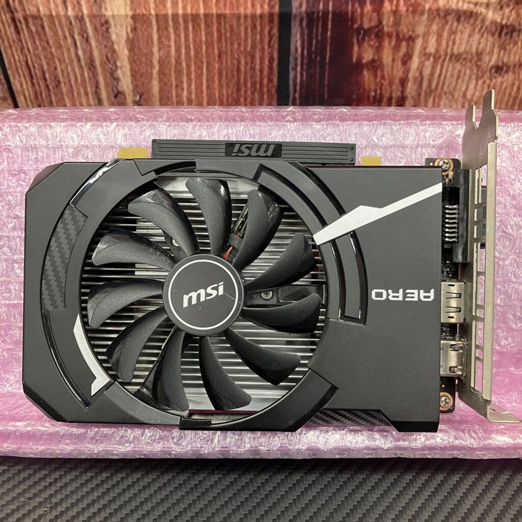 中古 MSI GeForce GTX 1650 AERO ITX 4G OC(GTX1650 4G GDR5) 139574