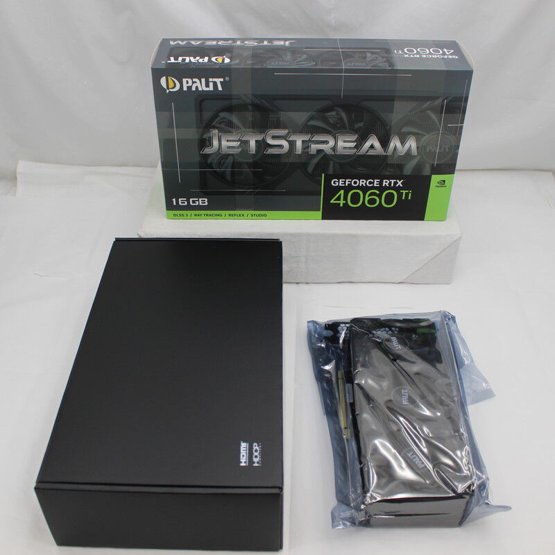 中古 Palit NE6406T019T1-1061J(RTX4060Ti JetStream 16G) 175543