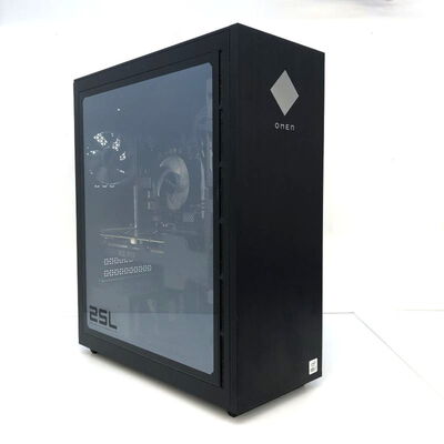 【徳島住吉店】中古  HP OMEN 25L(i7 10700F/16GB/SSD512GB/HDD2TB/RTX3060Ti/W11P) 5230001184 