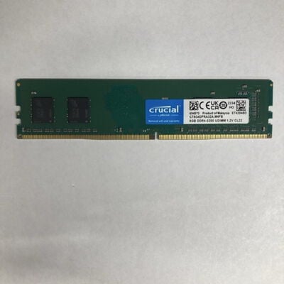 【千葉店】中古  Crucial PC4-25600 8GB デスクトップ用(DDR4-3200) 3250006117 