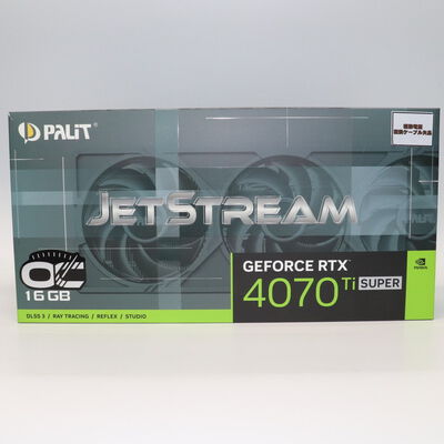 【札幌店】中古  Palit NED47TSS19T2-1043J JetStream OC (RTX4070Ti SUPER 16GB) 164254 