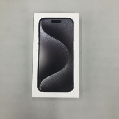 【熊本浜線店】中古  【au版SIMフリー】Apple iPhone15 Pro 6.1インチ 128GB ブラックチタニウム MTU73J/A 161183 