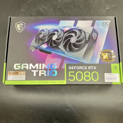 【大須店】中古  MSI GeForce RTX 5080 16G GAMING TRIO OC(RTX5080 16G) 176529 
