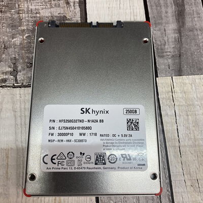 【広島店】中古  SKhynix HFS250G32TND-N1A2A (SSD 2.5in SATA 250GB) 3320004928