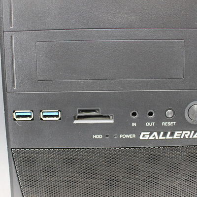 【通販センター】中古  THIRDWAVE GALLERIA KT(Intel Core i7 8700K/16GB DDR4 (PC4)/SSD500GB/DVDマルチ/NVIDIA GeForce GTX 1070 Ti 8GB/W11H64 MAR) 194854 