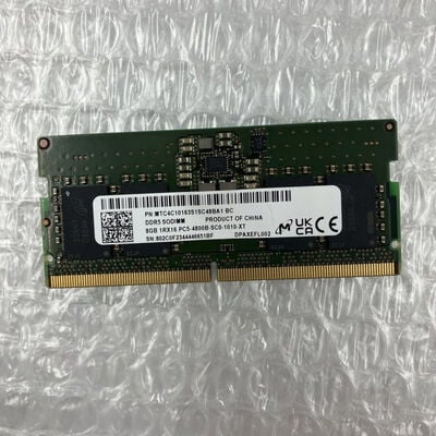【秋葉原本店】中古  PC5-38400 8GB ノート用 158768 