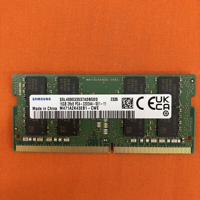 【なんば店】中古  DDR4 PC4-25600 16GB SODIMM ノート用 148254 