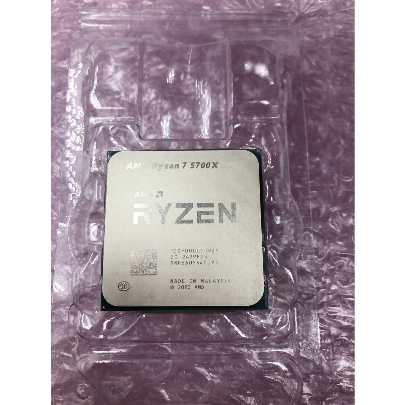 中古 AMD Ryzen 7 5700X (AM4/3.4GHz/36M/C8/T16/65W) 150182 （319759