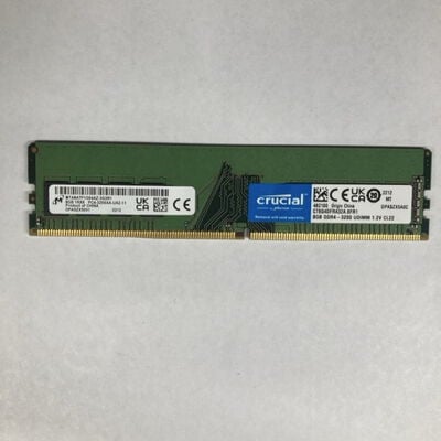 【千葉店】中古  Crucial PC4-25600 8GB デスクトップ用 3250005983 