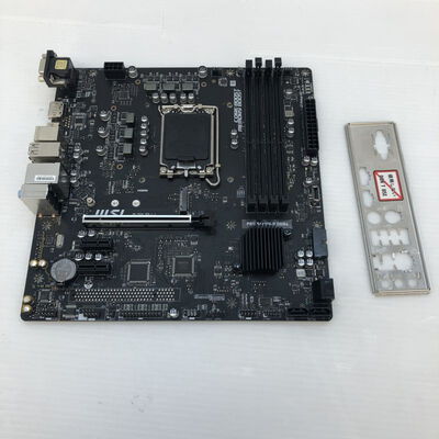 【徳島住吉店】中古  MSI PRO B660M-G DDR4 (B660 1700 mATX DDR4) 150365 