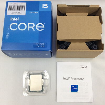 【浜松店】中古  INTEL Core i5 12600  (1700/3.3G/18M/C6/T12) 148612 