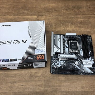 【宇都宮鶴田店】中古  ASRock B650M Pro RS (B650 AM5 mATX DDR5) 168281 