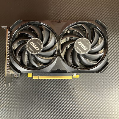 【富士青葉店】中古  MSI GeForce RTX 4060 VENTUS 2X BLACK 8G OC (RTX4060 8GB) 158792 