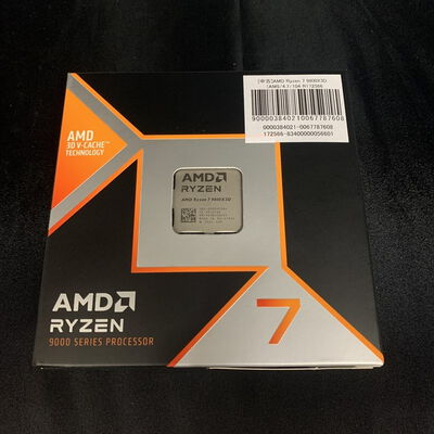 【横浜駅前店】中古  AMD Ryzen 7 9800X3D (AM5/4.7/104M/C8/T16/120W) 172566 