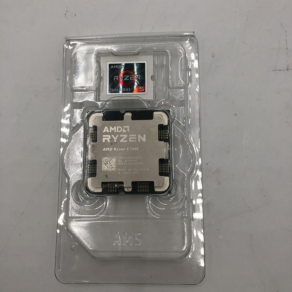 中古 AMD Ryzen 5 7600 (AM5/3.8GHz/38M/C6/T12/65W) 154484 （347612