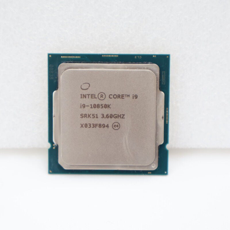 中古 INTEL Core i9 10850K (1200/3.6G/20M/C10/T20) 143397 （388608