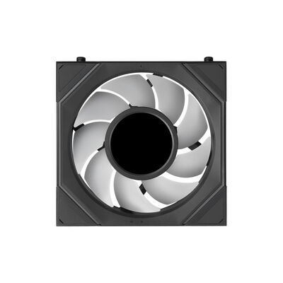 Lian-Li  UNI FAN SL-INF FLEX BK LCDモデル 12SLIND1F1B (120mm ARGB ブラック LCD) 