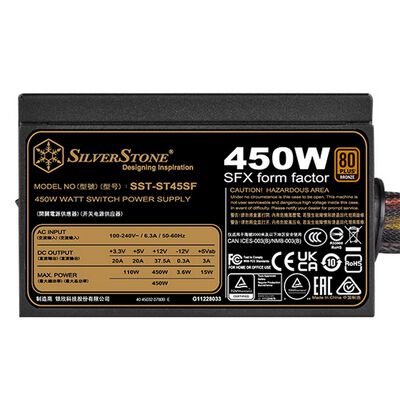 SilverStone  SST-ST45SF-V3  (SFX 450W) 