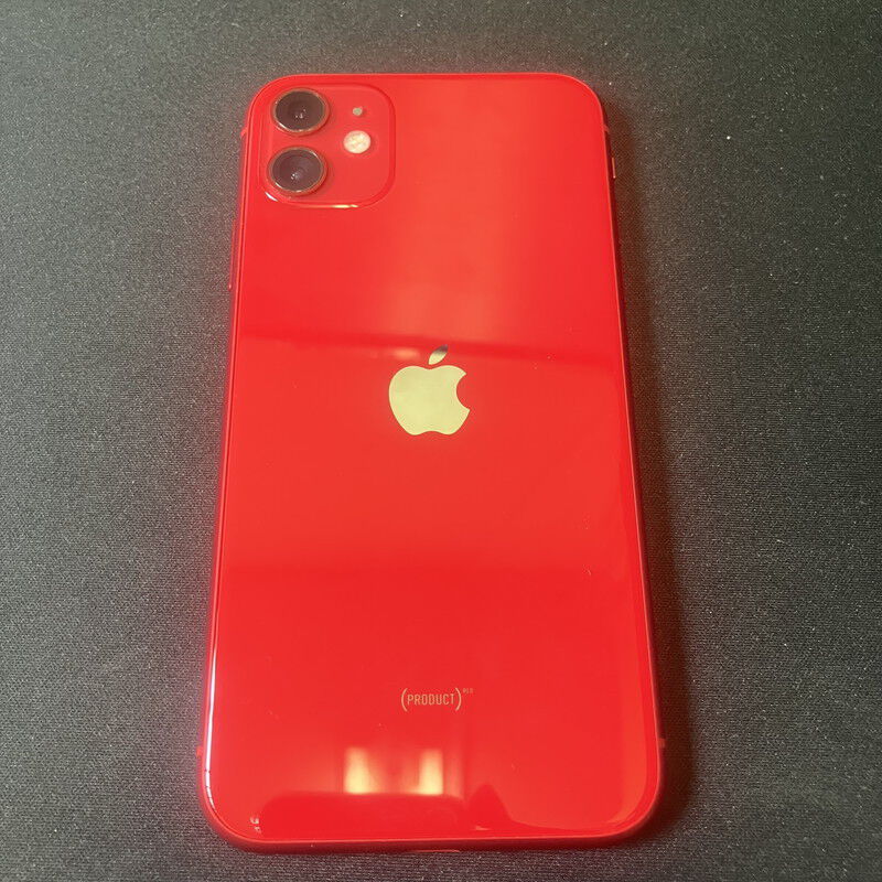 中古 Apple iPhone11 6.1インチ 128GB (PRODUCT)RED 国内版SIM
