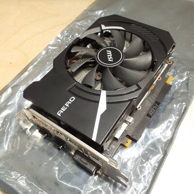 【鹿児島店】中古  MSI GeForce GTX 1660 SUPER AERO ITX OC (GTX1660 SUPER) 141207 