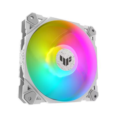 ASUS  TUF Gaming TF120 ARGB Fan - Single Pack ホワイト (TUF GAMING TF120 WHITE ARGB) 