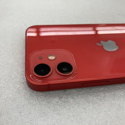 【京都店】中古  Apple iPhone12 mini 5.4インチ 128GB (PRODUCT)RED 国内版SIMロックフリー MGDN3J/A 144010 