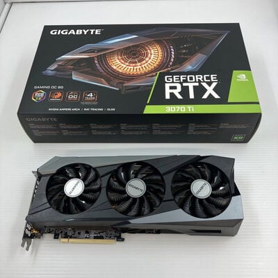 【秋葉原本店】中古  GIGABYTE GV-N307TGAMING OC-8GD (RTX3070Ti 8GB) 146270 