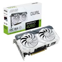 ASUS  DUAL-RTX4060-O8G-WHITE (GeForce RTX 4060 8GB) 