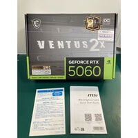 中古  MSI GeForce RTX 5060 8G VENTUS 2X OC 188976 