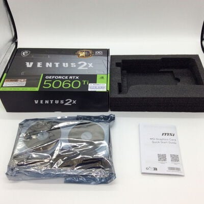 【浜松店】中古  MSI GeForce RTX 5060 Ti 16G VENTUS 2X OC PLUS (RTX5060Ti 16G) 178240 