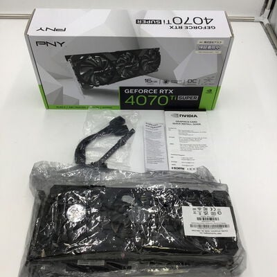 【白山FM松任店】中古  PNY GeForce RTX4070TiSUPER 4950001554 