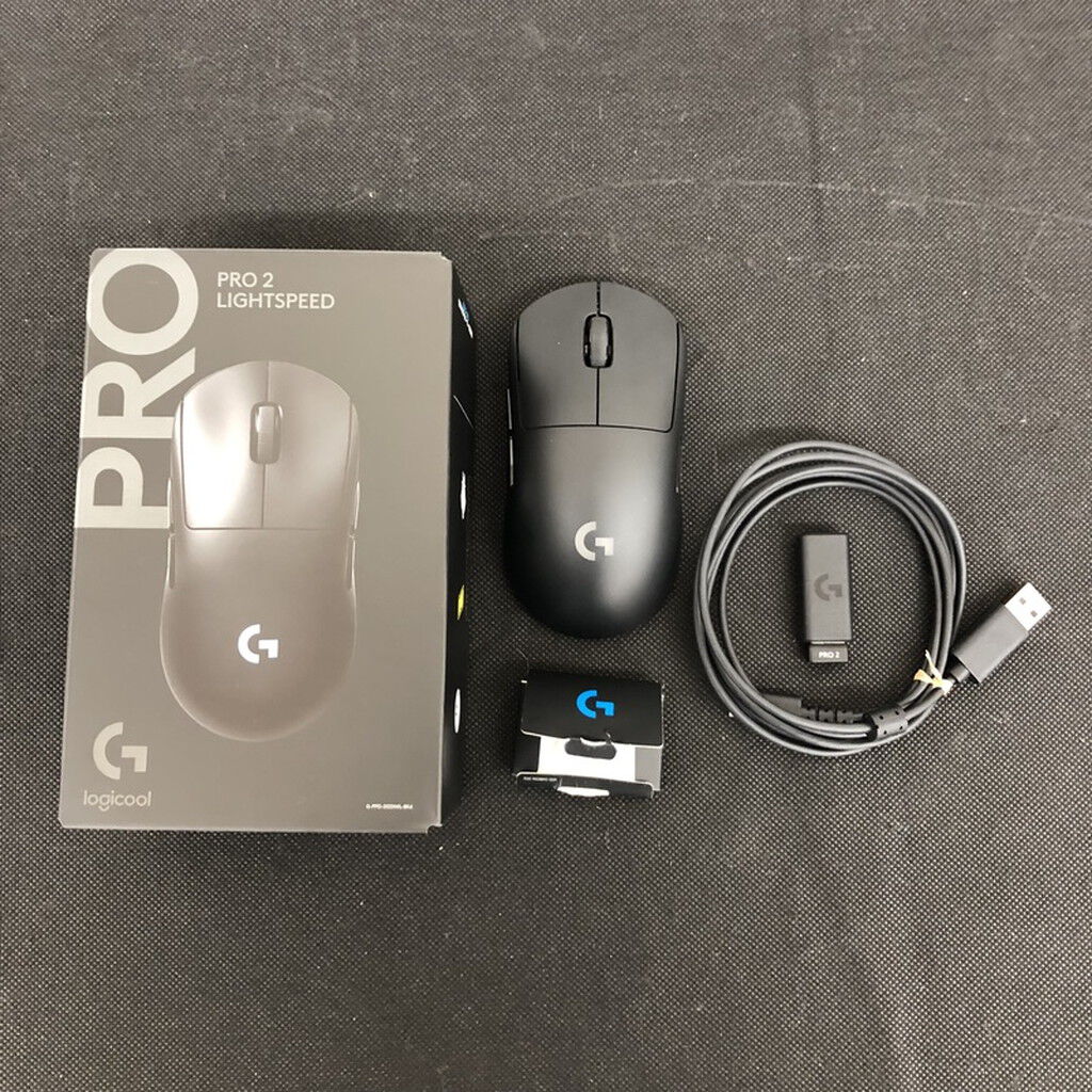 中古 Logicool PRO 2 LIGHTSPEED G-PPD-002XWL-BK (ブラック
