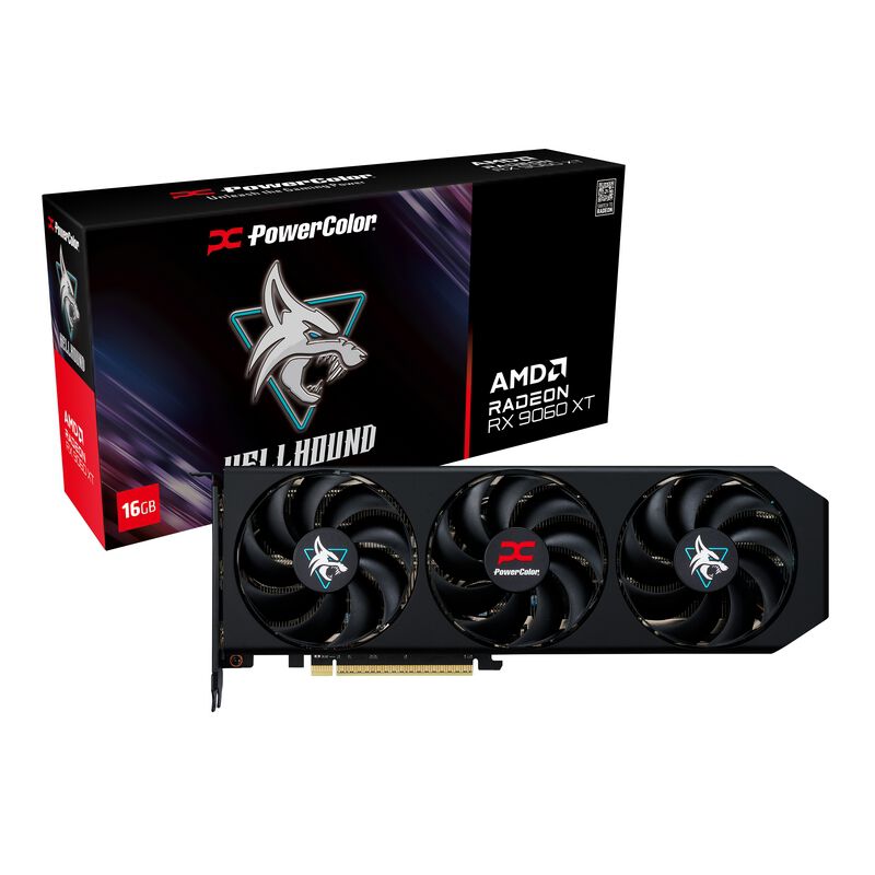 PowerColor RX9060XT 16G-L/OC (Radeon RX 9060 XT 16GB) ｜ パソコン