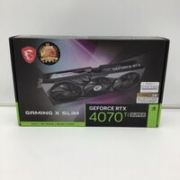 中古  MSI　GAMING X SLIM Geforce　RTX　4070Ti　SUPER　16G 4950001357 