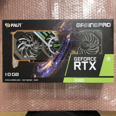 【宮崎恒久店】中古  Palit GeForce RTX 3080 GamingPro NED3080019IA-132AA (RTX3080 10G) 143515 