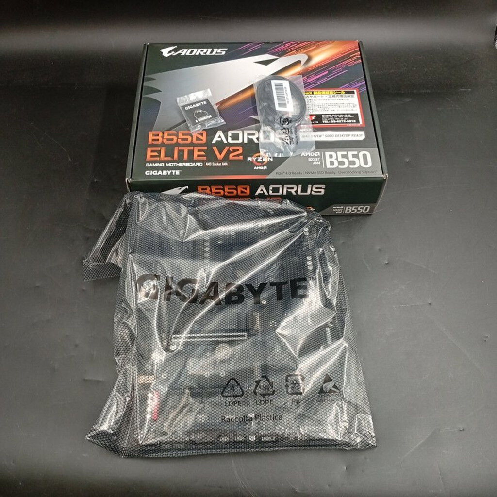中古 GIGABYTE B550 AORUS ELITE V2 3120024704 （398174