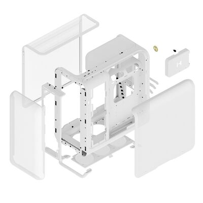 HYTE  X50 Air Snow White (E-ATX) 